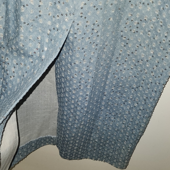 NWT- Susana Monaco Denim Strapless Dress Sz S - Picture 5 of 5